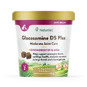 NaturVet Glucosamine DS Plus Level 2, 70 Soft Chews